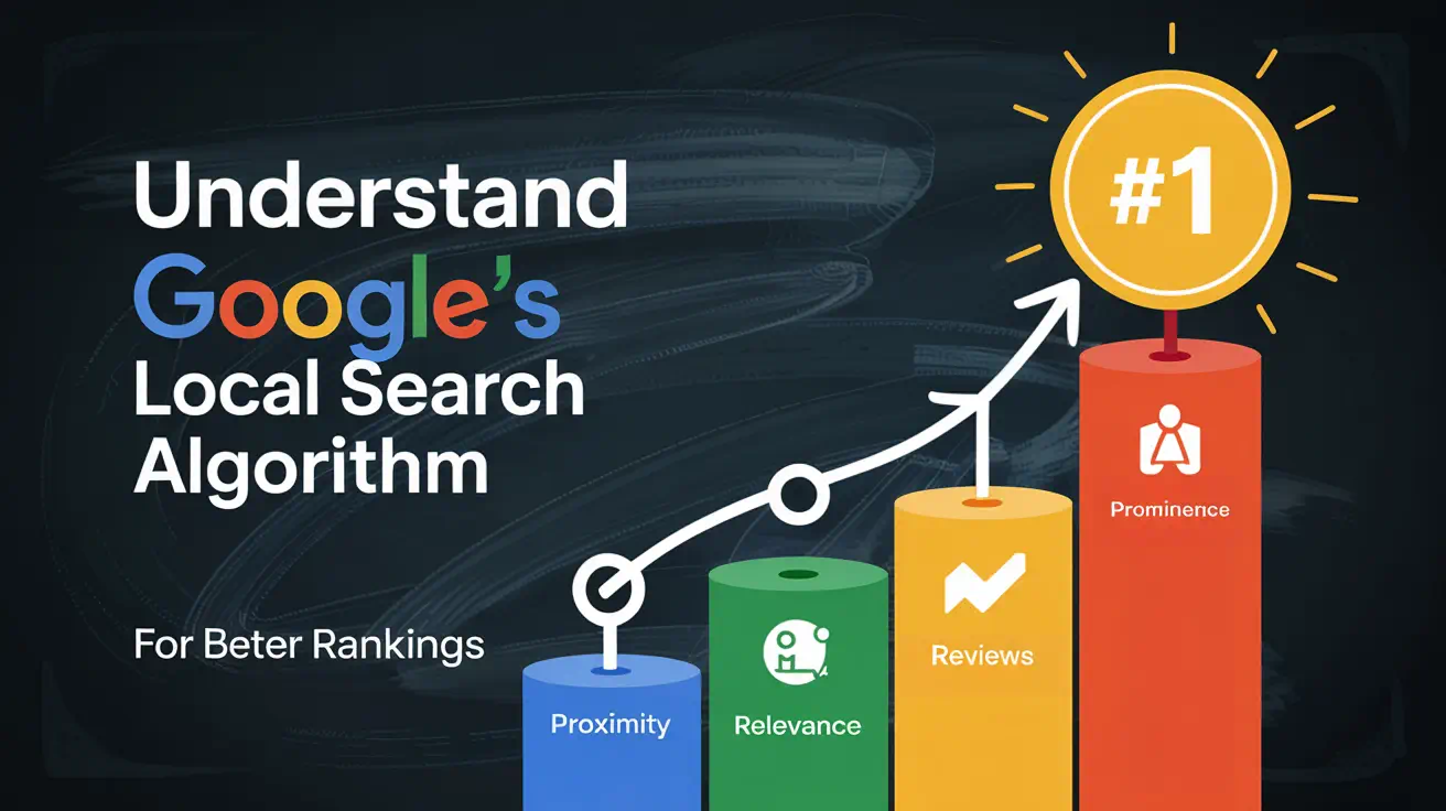 Understanding Google's local search algorithm diagram.