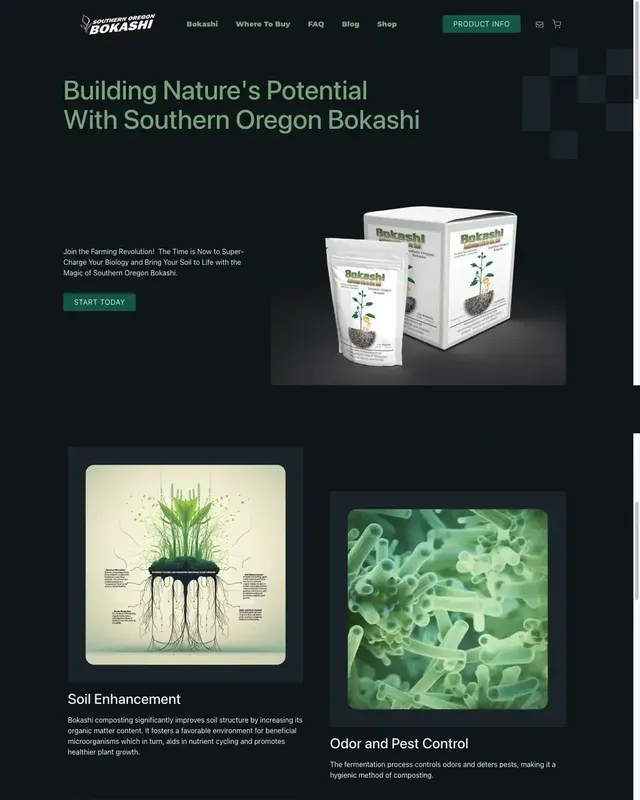 Southern Oregon Bokashi website