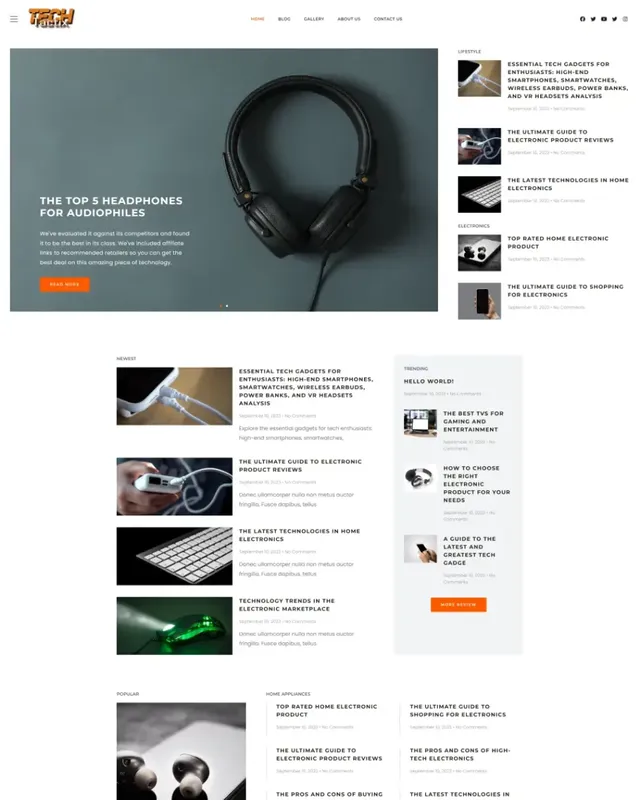 TechTactix website