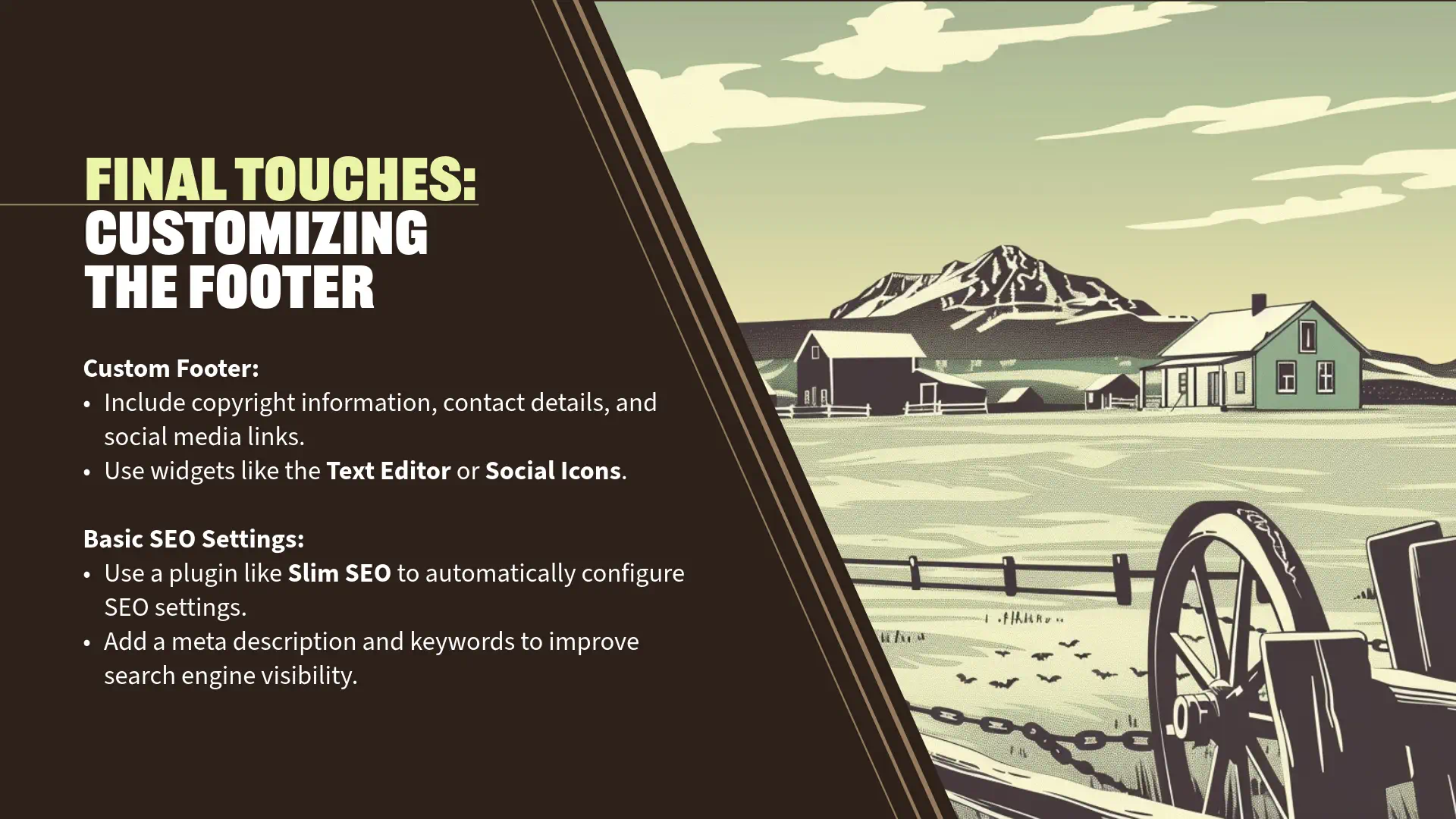 Building Your First Website with WordPress and Elementor: Final Touches and Launching Your Site