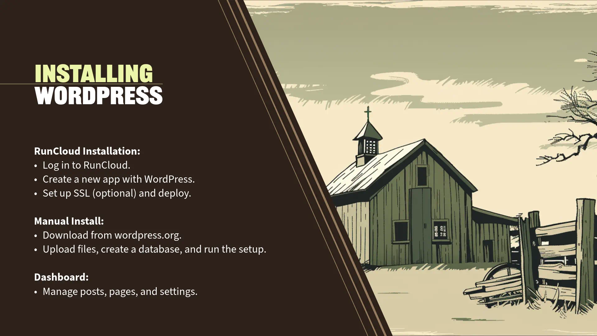 Building Your First Website with WordPress and Elementor: Installing WordPress