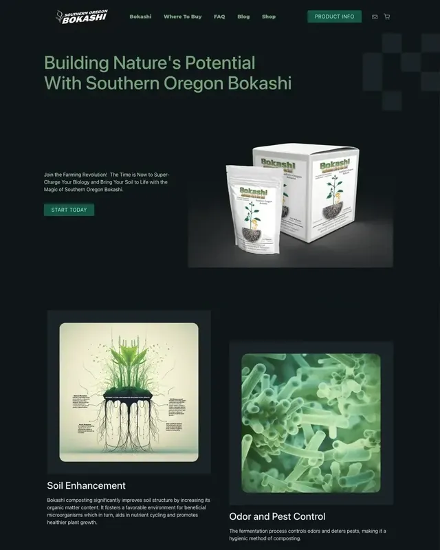 Southern Oregon Bokashi website